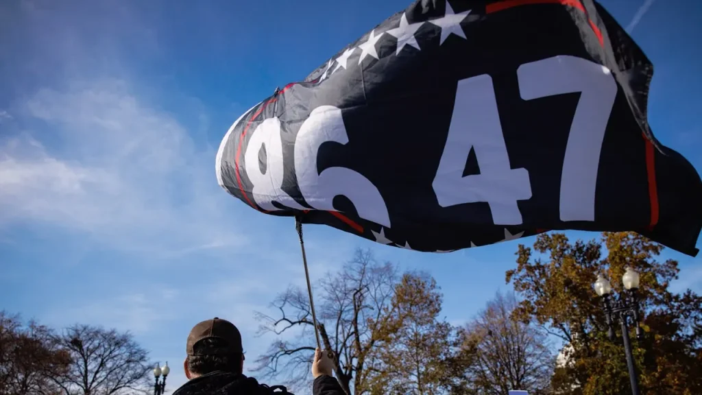 Court decides '86 47' flag qualifies as safeguarded political expression on National Mall