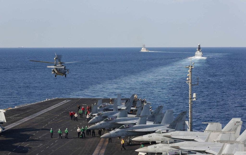 Crew member unaccounted for following Navy helicopter's emergency landing