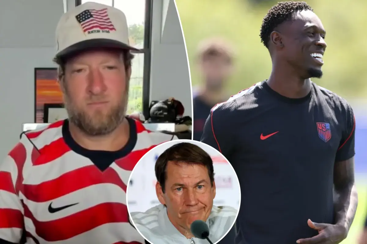 Dave Portnoy criticizes 'Euro tears' after Folarin Balogun's World Cup controversy