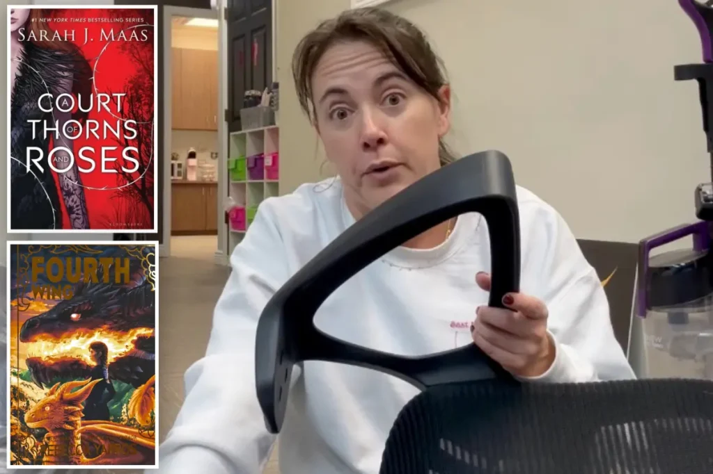 Denise Powell advised voters to read 'fairy smut' as a way to deal with Trump.