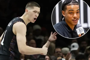 Egor Demin aims to bond with the Nets' 2026 top draft choice.