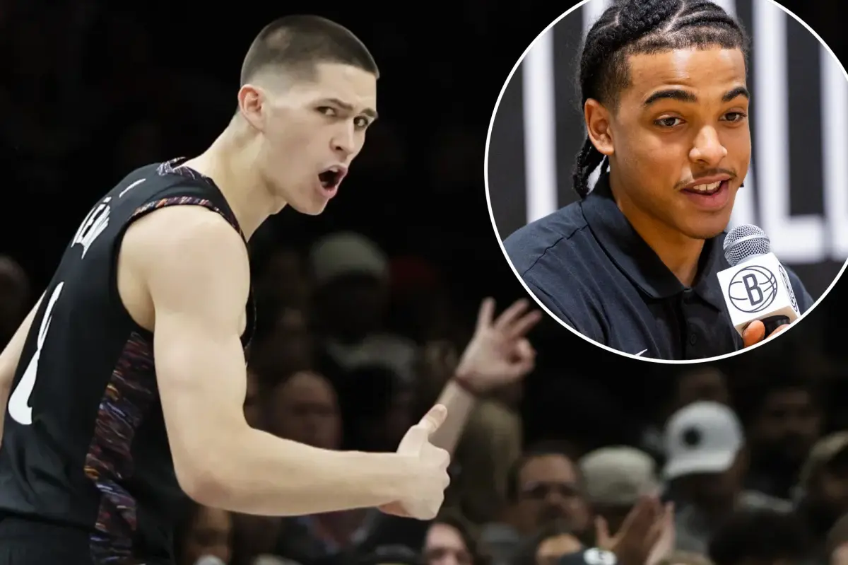 Egor Demin aims to bond with the Nets' 2026 top draft choice.