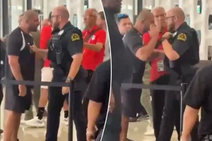 Egypt World Cup workers confront Dallas police in chaotic incident
