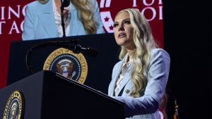 Erika Kirk responds to NYT opinion piece about her views on marriage and children.