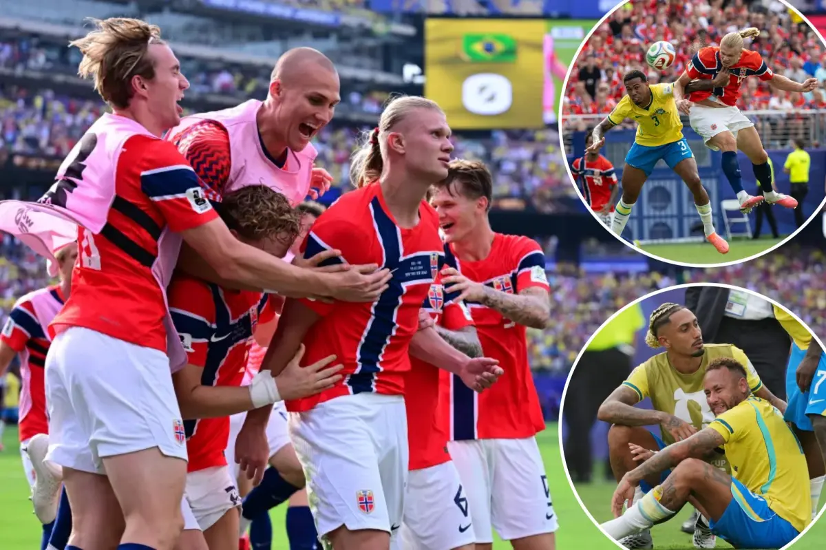 Erling Haaland leads Norway to a surprising victory over Brazil in the World Cup