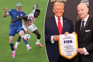 FIFA president responds to Trump and speaks on Folarin Balogun's situation