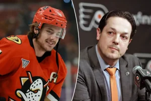Flyers' $90 million offer for Ducks' Leo Carlsson