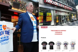 Former Modell's owner compelled to close T-shirt website just one week after launching it with Knicks-themed merchandise
