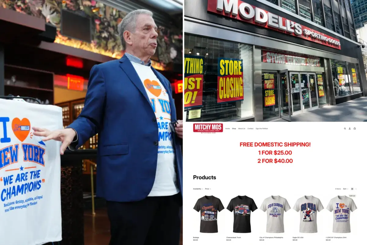 Former Modell's owner compelled to close T-shirt website just one week after launching it with Knicks-themed merchandise