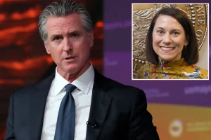 Gavin Newsom delivers a wild speech separating himself from wiretapper Alexis Podesta