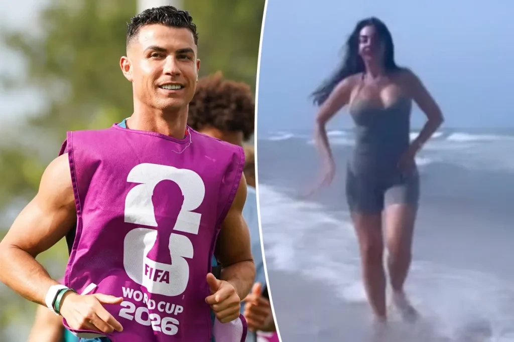 Georgina Rodríguez, Cristiano Ronaldo's fiancée, captures attention with her dancing.