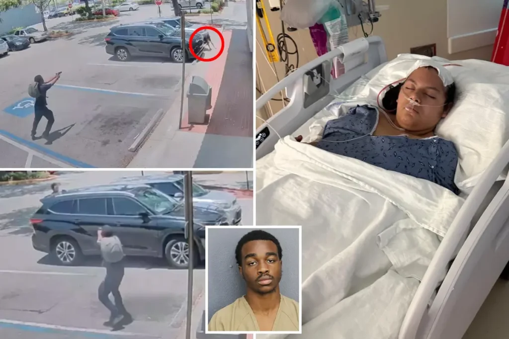Girl in Florida suffers bullet wound to head from stray gunfire in McDonald's parking lot