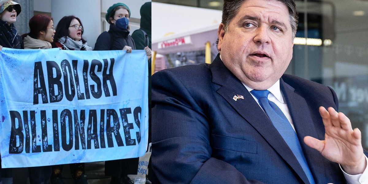 Governor Pritzker claims that he is among the positive billionaires, unlike those criticized by socialists.