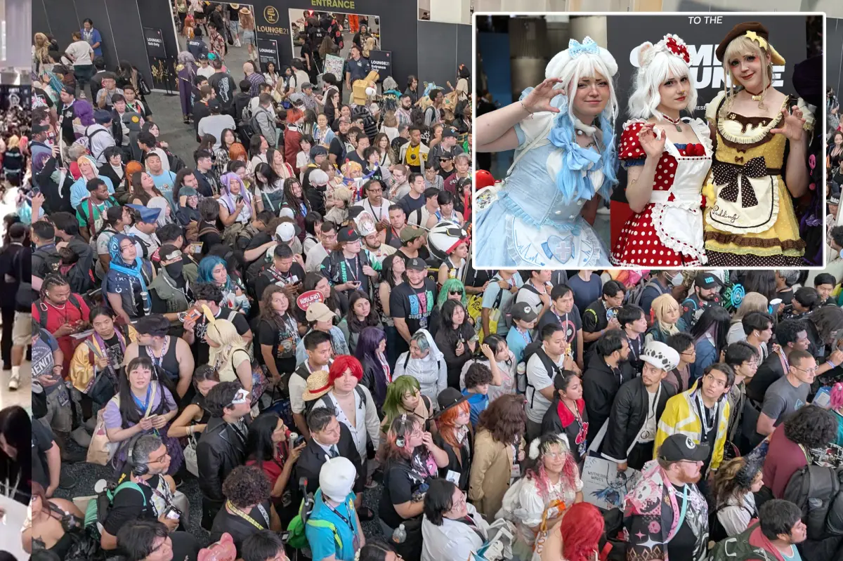 Hazardous situations at LA Anime Expo as attendees fill the halls