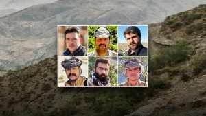 IRGC ambushes and kills six Kurdish Peshmerga near the Iran border, according to PDKI