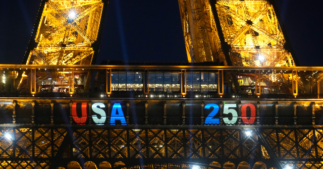 Images &mdash; Nations Globally Commemorate America's 250th Anniversary: 'Happy U.S. Independence Day'