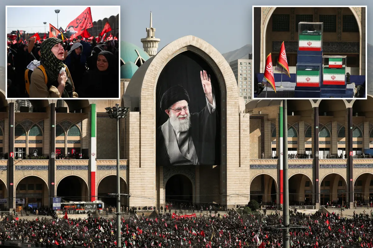 Iranians grieve for the late Ayatollah Khamenei, whose pursuit of nuclear power led to conflict, during a multi-day funeral.