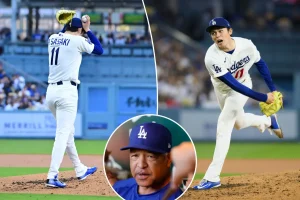 Issues for Dodgers' Roki Sasaki extend beyond potential pitch-tipping
