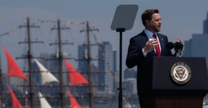 JD Vance urges Americans to dismiss the perspective that recognizes only the wrongs of the U.S. while overlooking its virtues and achievements.