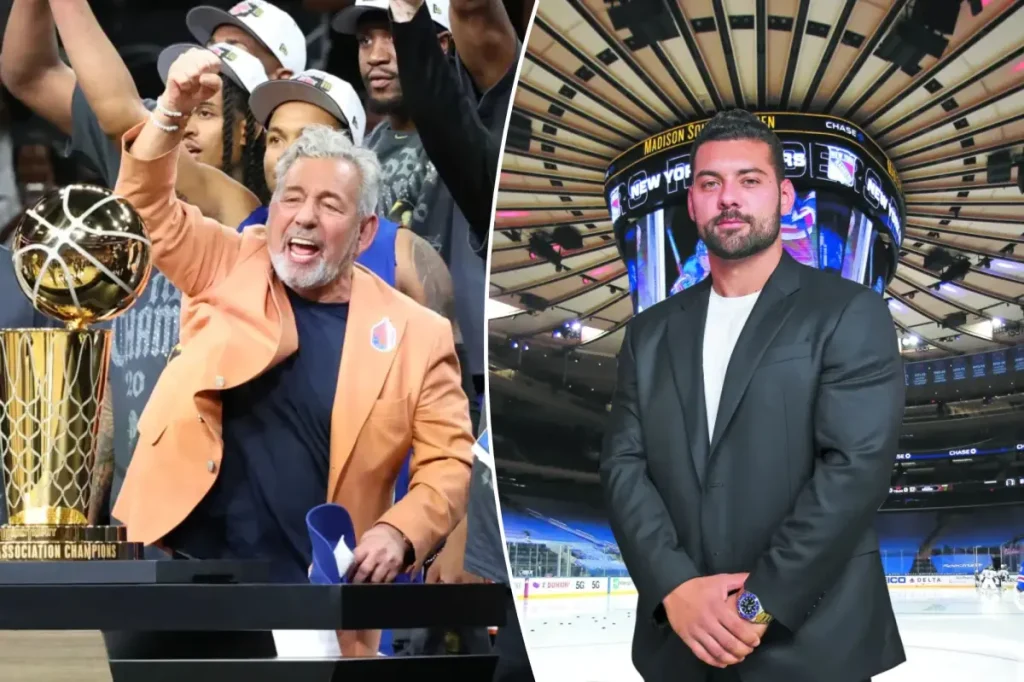 James Dolan passes control of the Rangers to his son Quentin