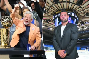 James Dolan passes control of the Rangers to his son Quentin