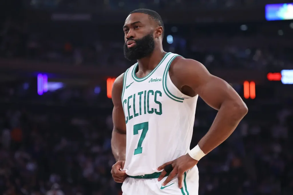 Jaylen Brown discusses the trade involving the 76ers