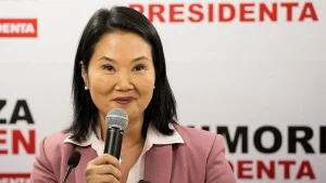 Keiko Fujimori announced as the winner of Peru's presidential runoff election