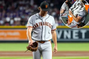 Landen Roupp ties poor Giants record with defeat to Diamondbacks