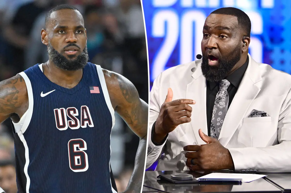 LeBron James lacks a definite plan after departing from the Lakers, according to Kendrick Perkins.