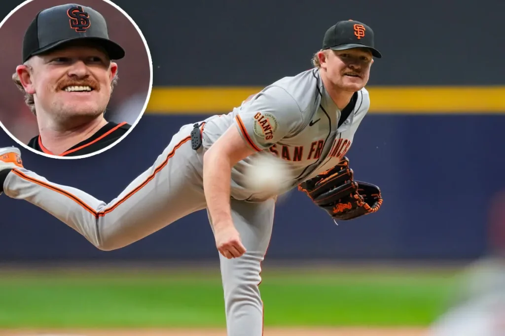 Logan Webb of the Giants outperforms Jacob Misiorowski for the best NL Pitcher of the Month.