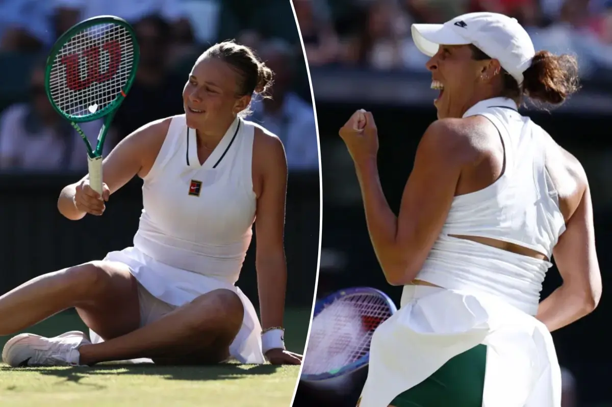 Madison Keys defeats Amanda Anisimova at Wimbledon