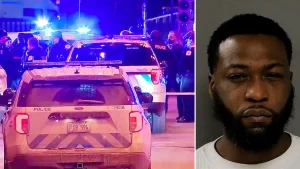 Malik Wrightsell faces charges for shooting two Chicago police officers on July 4.