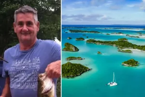 Massachusetts father on the "journey of a lifetime" faces a life-threatening situation in Fiji after seeing a bug bite.