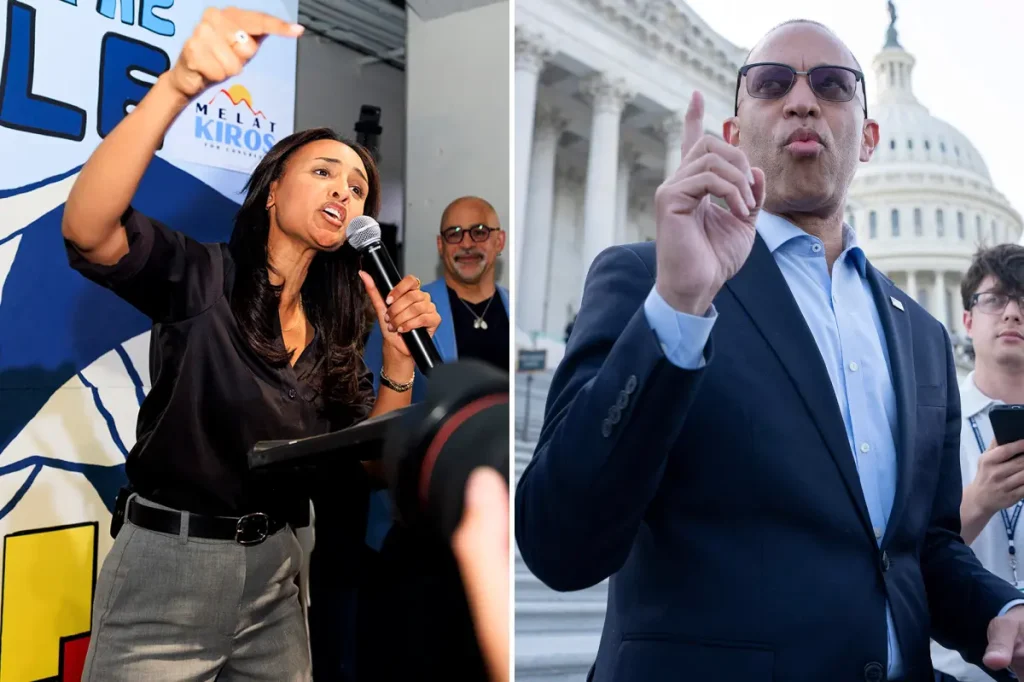 Melat Kiros, a Gen Z socialist who defeated a long-serving Colorado politician, has a strong message for Hakeem Jeffries.
