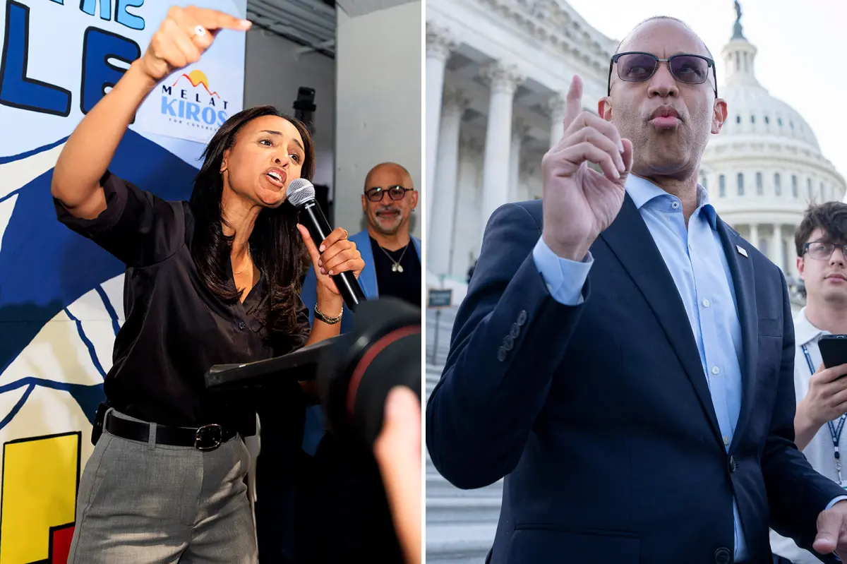 Melat Kiros, a Gen Z socialist who defeated a long-serving Colorado politician, has a strong message for Hakeem Jeffries.