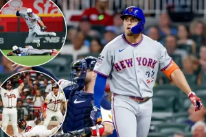 Mets continue to struggle in a dismal season with defeat against Braves