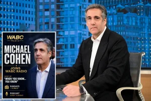 Michael Cohen, Trump's former fix, starts a new job at WABC radio