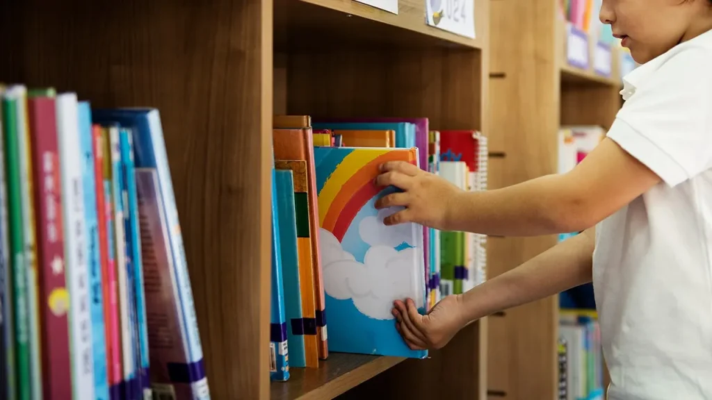 Monroeville Library takes down Pride Month display from kids' area.