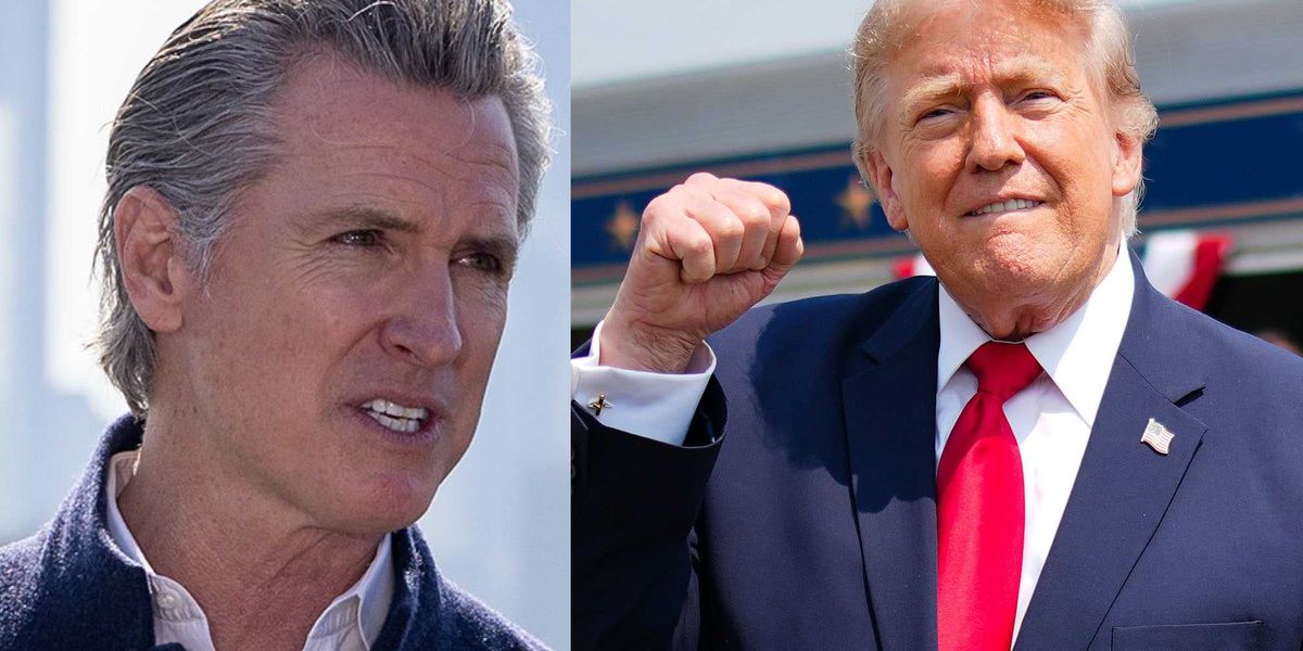 Newsom approves full tax on any Californian gaining from Trump's fund.