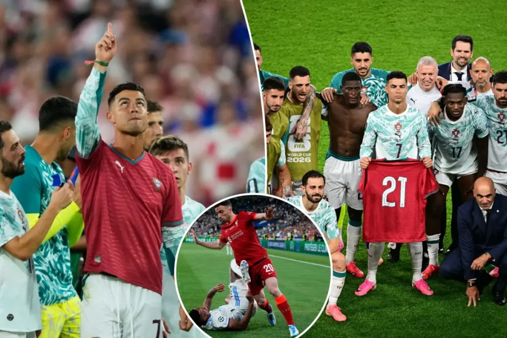 Portugal pays tribute to Diogo Jota in exciting World Cup victory a year after his heartbreaking loss.