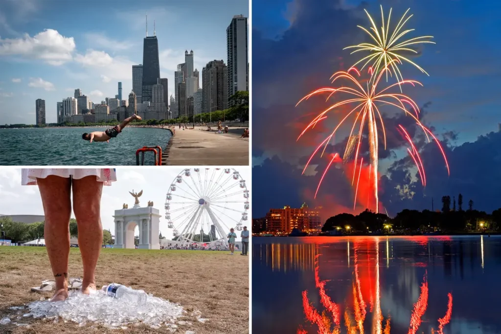 Record-breaking heat sweeps across the US from Kansas to New York before July 4