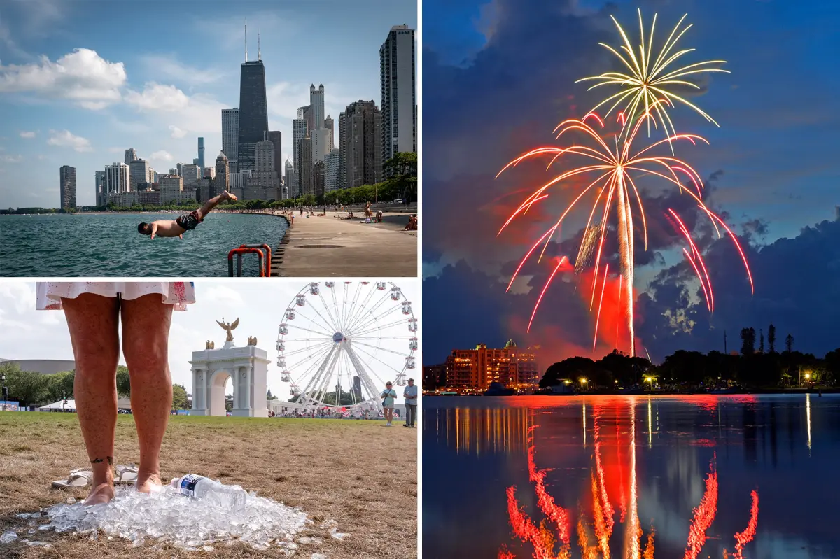 Record-breaking heat sweeps across the US from Kansas to New York before July 4