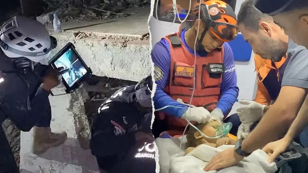 Rescuers retrieve 2-year-old boy from debris in Venezuela after 6 days
