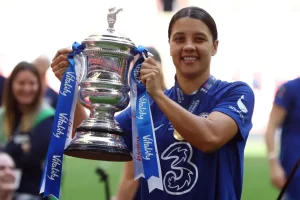 Sam Kerr believes Gotham FC is an ideal match for her at this point in her career.