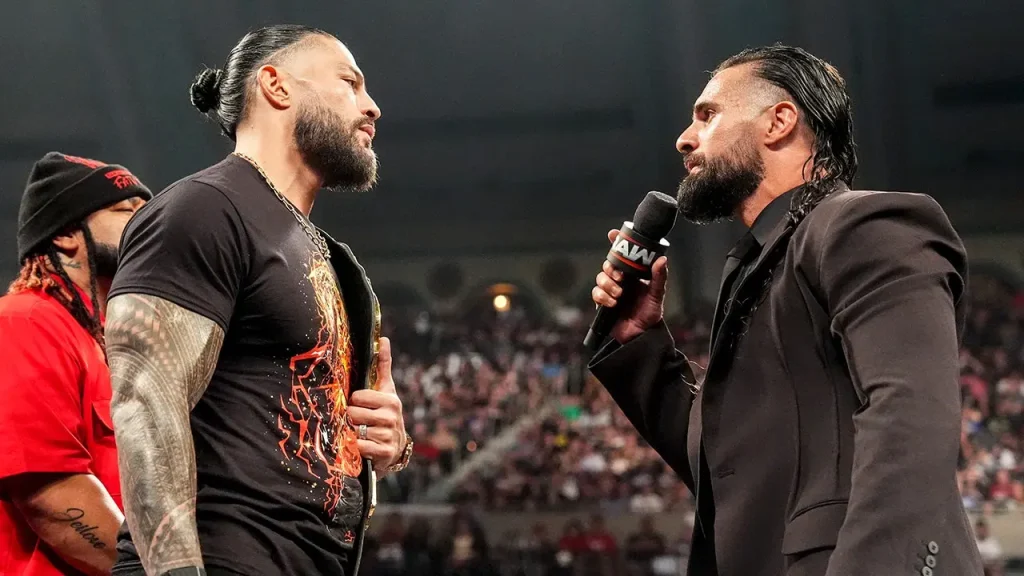 Seth Rollins contests Roman Reigns for the World title at SummerSlam
