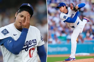 Shohei Ohtani is exhausted, so the Dodgers need to carefully manage his workload.