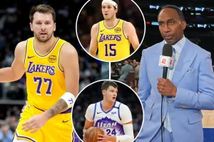 Stephen A. Smith criticizes the Lakers' new group of white players following their offseason changes.