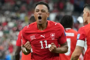 Switzerland defeats Algeria to move on to the World Cup Round of 16.