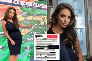 TV weatherwoman takes strong action against those who let her go