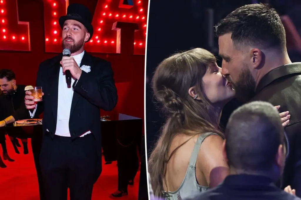 Taylor Swift and Travis Kelce reportedly exchanged 20-minute vows at their glamorous wedding.